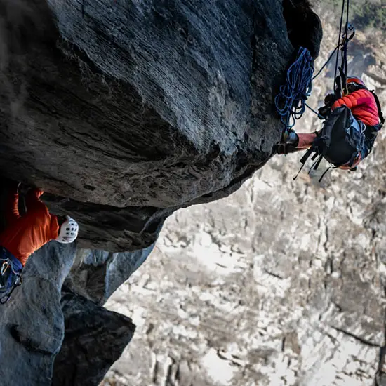 Rock Climbing in Manang, Nepal